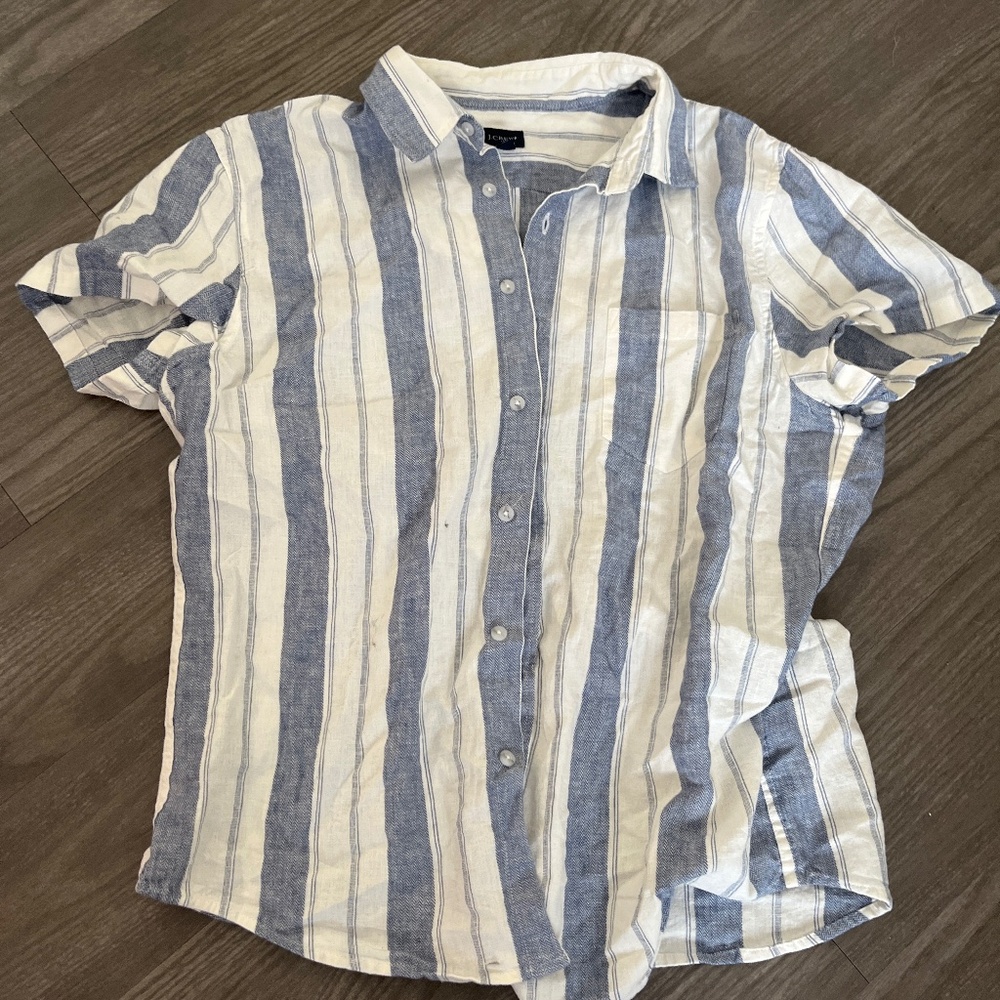 J Crew Summer Button Down.